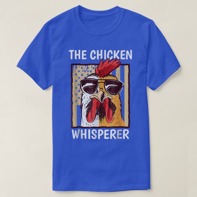 T-shirt Chicken Whisperer Backyard Chicken Lover Farmer  (Design devant)
