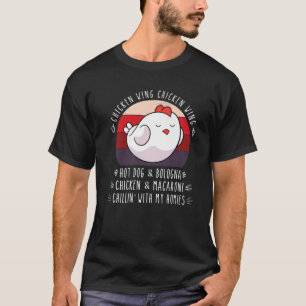 T-shirt Chicken Wing Chicken Wing Hot Dog