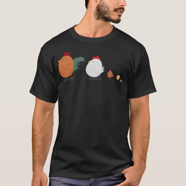 T-shirt Chickens (Devant)