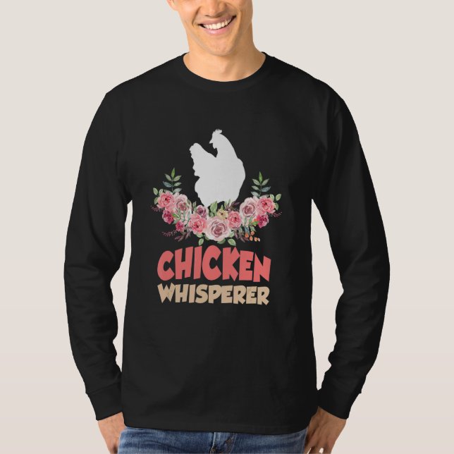 T-shirt Chickens For Farmers Chicken Keepers & Chicken Whi (Devant)