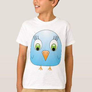 T-shirt chickie B bleu-clair