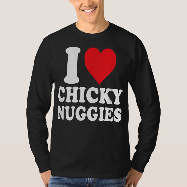 T-shirt Chicky Nuggies | Funny Chicken Nuggets Viral | (Devant)