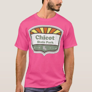 T-shirt Chicot State Park Louisiana La Sunburst Badge Vaca