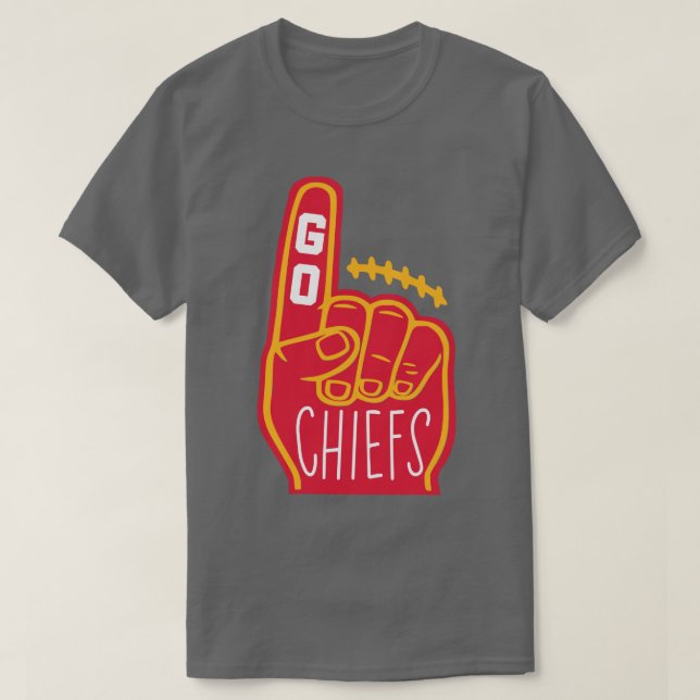 T-shirt Chiefs Doigt en mousse (Design devant)
