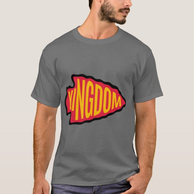 T-shirt Chiefs Kingdom Arrowhead (Devant)