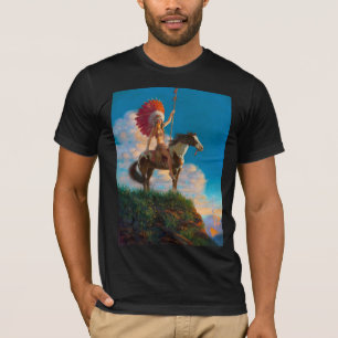 T-shirt Chieftess Femme Amérindienne Chef