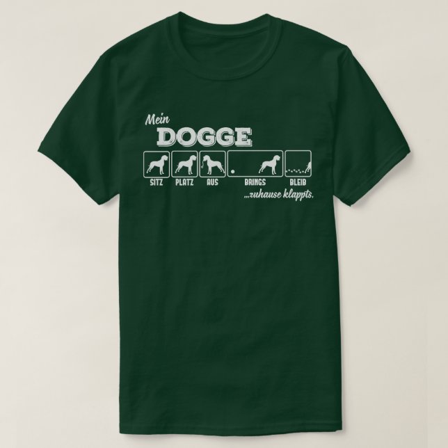 T-shirt Chien (Design devant)