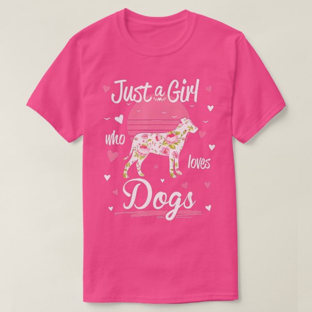 T-shirt Chien (Design devant)