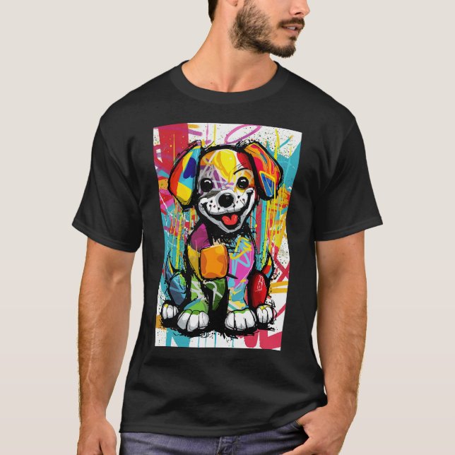 T-SHIRT CHIEN (Devant)
