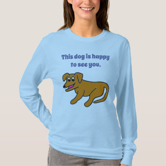 T-shirt Chien