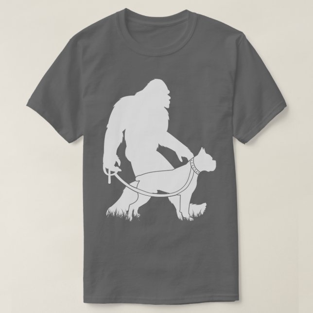 T-shirt Chien 1 de la boîte de marche (Design devant)