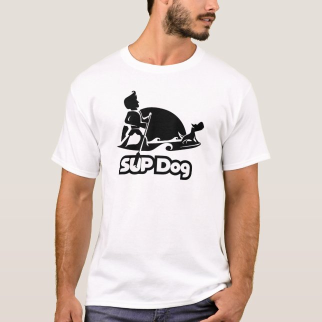 T-shirt CHIEN 8 de PETITE GORGÉE - avant et dos (Devant)