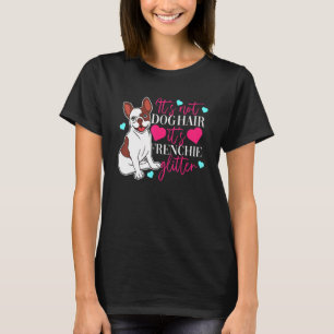 T-shirt Chien À Balles Français Pour Filles Et Femmes