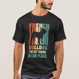 T-shirt Chien à Chien à Chien à Chien à bas endroits J'ai