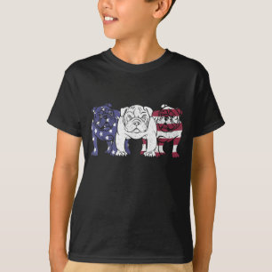 T-shirt Chien à chien de taureau américain cadeau de drape