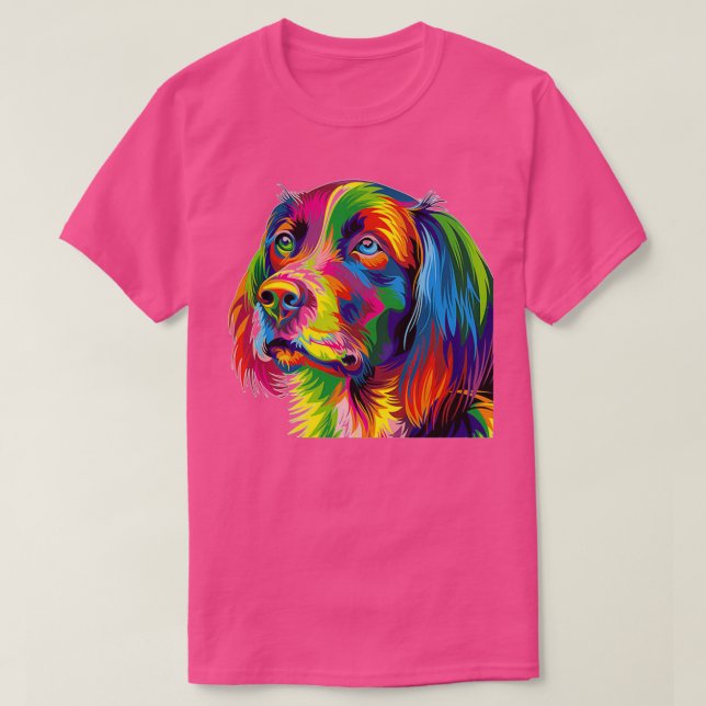 T-shirt Chien à eau (Design devant)