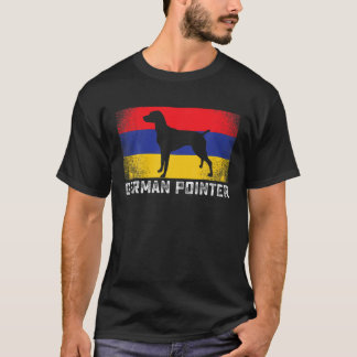 T-shirt Chien à poing court allemand Vintage- Arménie Vi