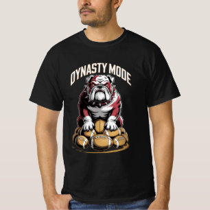 T-shirt Chien à puces en mode dynastie