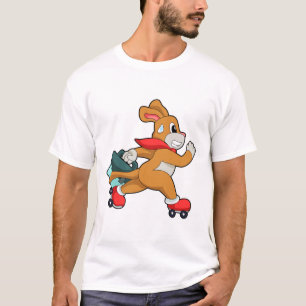 T-shirt Chien à roulettes