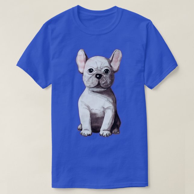 T-shirt Chien à tête blanche (Design devant)