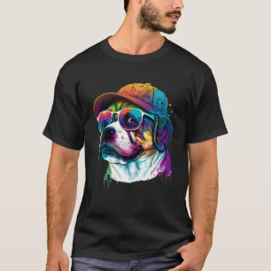 T-shirt Chien Abstrait Canine de Chien 28