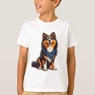 T-shirt Chien adorable de style cartoon