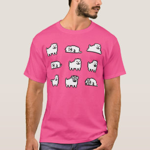 T-shirt Chien Agacant Undertale Hq