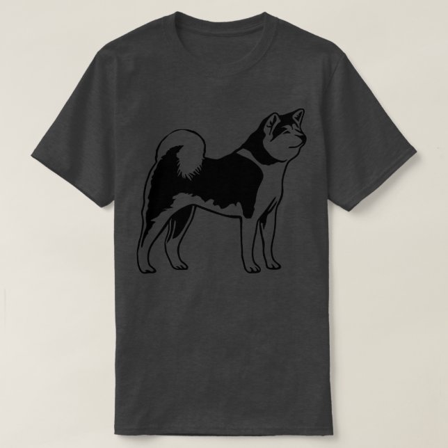 T-shirt Chien Akita Inu (Design devant)