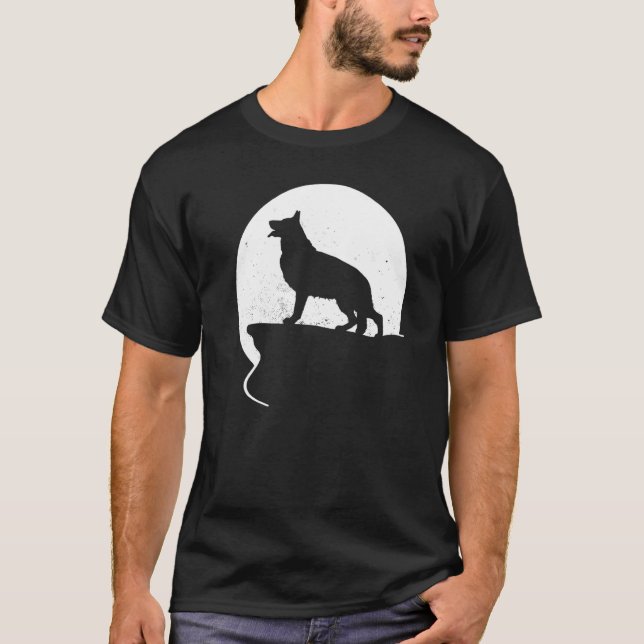 T-shirt Chien Allemand Berger Chien Gsd Chien race 4 (Devant)