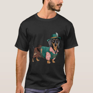 T-shirt Chien allemand Dachshund Bavarian Weiner Saucisse 