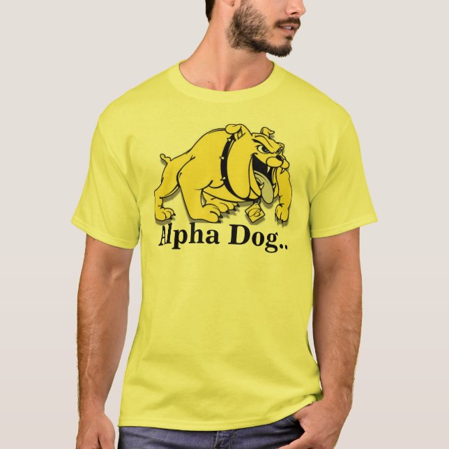 T-shirt Chien Alpha... (Devant)