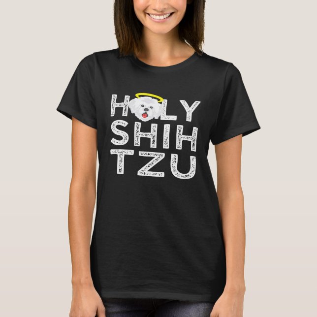 T-shirt Chien animal de Holy Shih Tzu Shih Tzu (Devant)