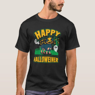 T-shirt Chien Animaux De compagnie Animal Happy Halloweine