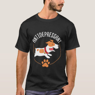 T-shirt Chien Antidépresseur Jack Russell Terrier Chiens H