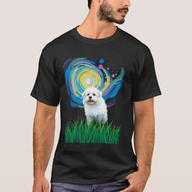 T-shirt Chien Artistique (Devant)