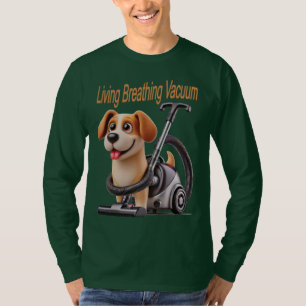 T-shirt Chien Aspirateur Vivant et Respirant