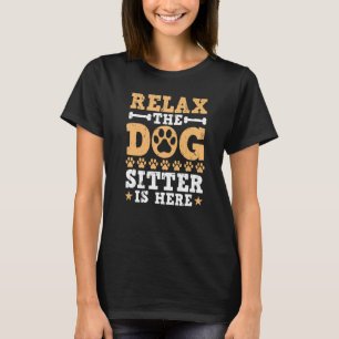 T-shirt Chien assis Walker Sitter Sitter Pet Siters 3