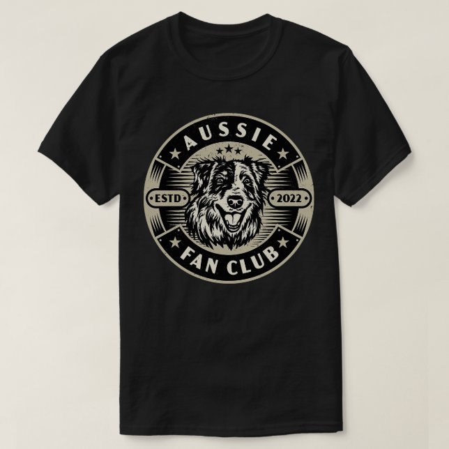 T-shirt Chien australien 1 (Design devant)