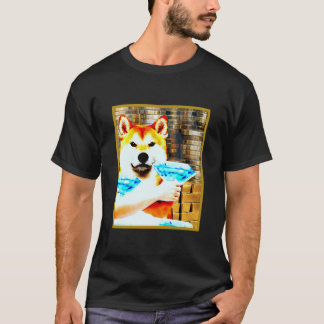 T-shirt Chien aux poings de diamant