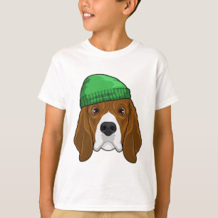 T-shirt Chien avec Beanie