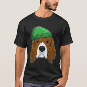 T-shirt Chien avec Beanie