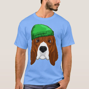 T-shirt Chien avec bonnet