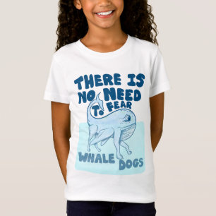 T-Shirt Chien baleine créature drôle