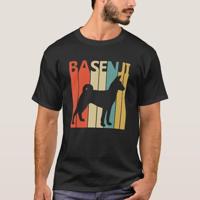 T-shirt Chien Basenji (Devant)