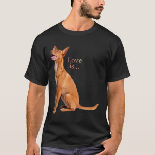 T-shirt Chien Basenji Aimer Basenji Chemise Chien Maman Pa