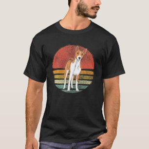 T-shirt Chien basenji vintage Retro Basenji Hommes Lover