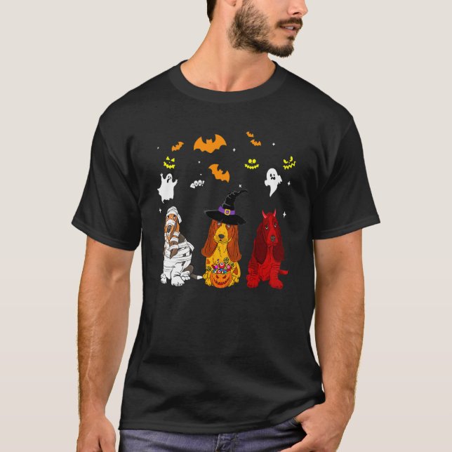 T-shirt Chien Basset Hound (Devant)