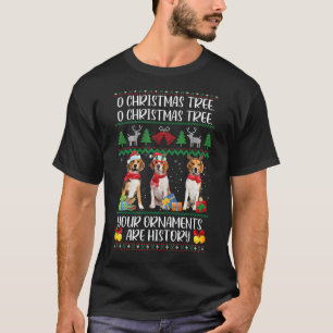 T-shirt Chien beagle laide sucré Noël Chien chiot