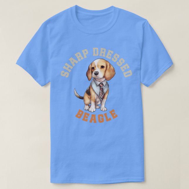 T-shirt Chien Beagle mignon (Design devant)