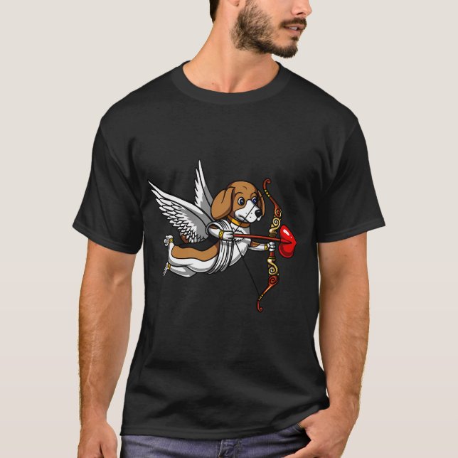 T-shirt Chien Beagle Mignon (Devant)